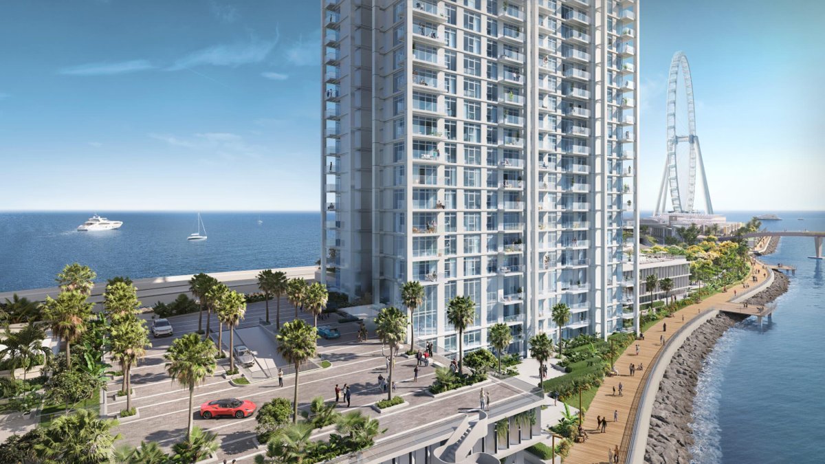 Bluewaters Bay | 1BR | Sea & Marina View cover