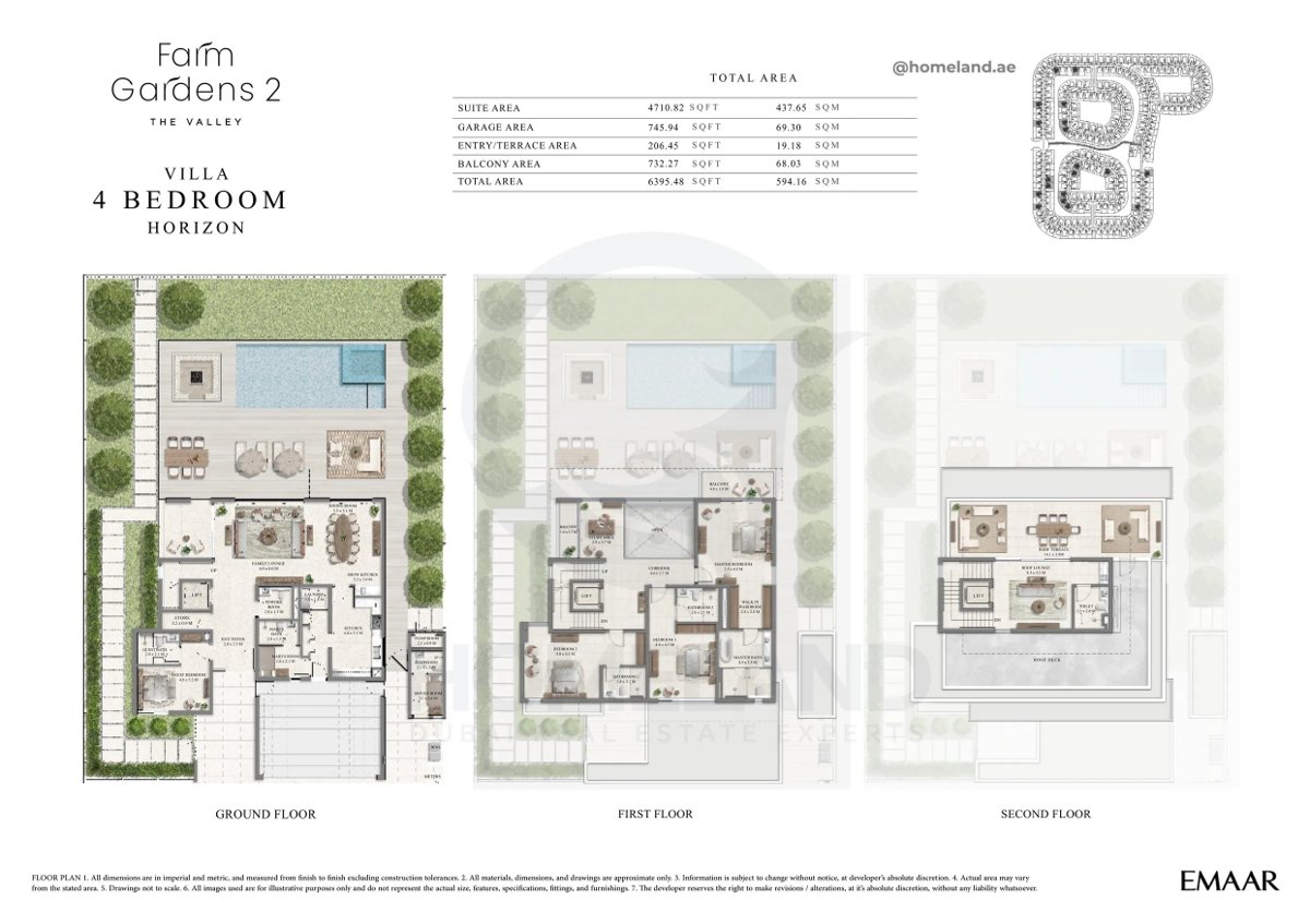 Farm Gardens 2 | 4BR Standalone Villa | Park View presentation photo 5