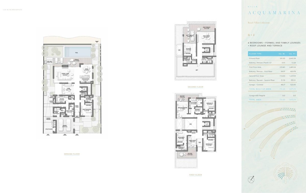 6-BR Signature Villa in Palm Jebel Ali presentation photo 7