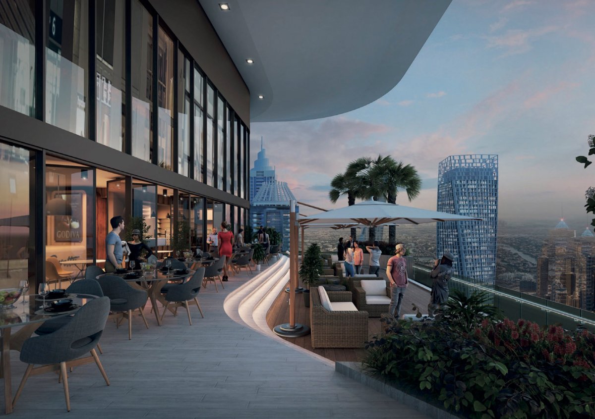 Sobha Seahaven BEACHFRONT | 2 br full sea view | high floor presentation photo 5