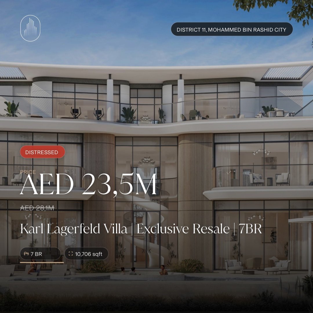 Karl Lagerfeld Villa | Exclusive Resale | 7BR cover