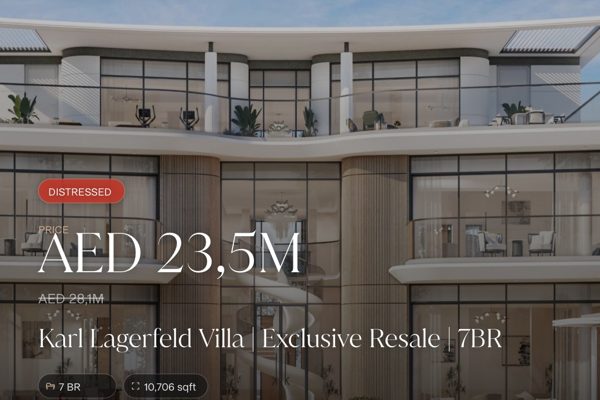 Karl Lagerfeld Villa | Exclusive Resale | 7BR